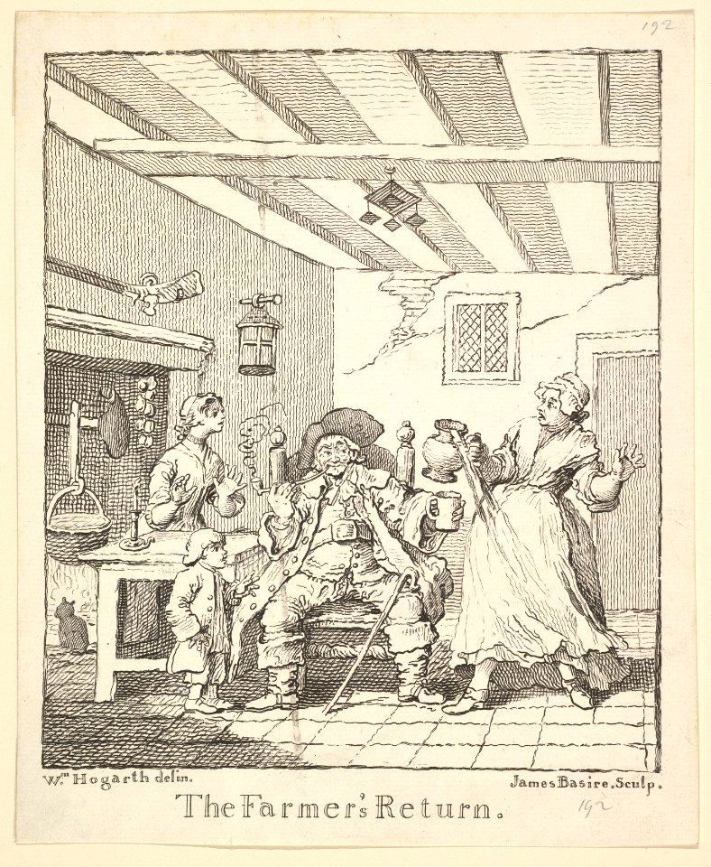 Frontispiece to "The Farmer's Return" MET DP825195