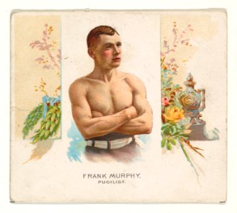 Frank Murphy, Pugilist, from World's Champions, Second Series (N43) for Allen & Ginter Cigarettes MET DP839325