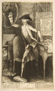 Frontispiece to the 2nd Edition of Lord St-anhop-e's Observations on Mr. Pitt's Plan of Finance MET DP818370