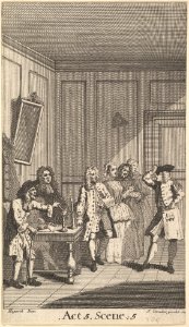 Frontispiece to Moliere's "L'Avare" (The Miser) MET DP825159
