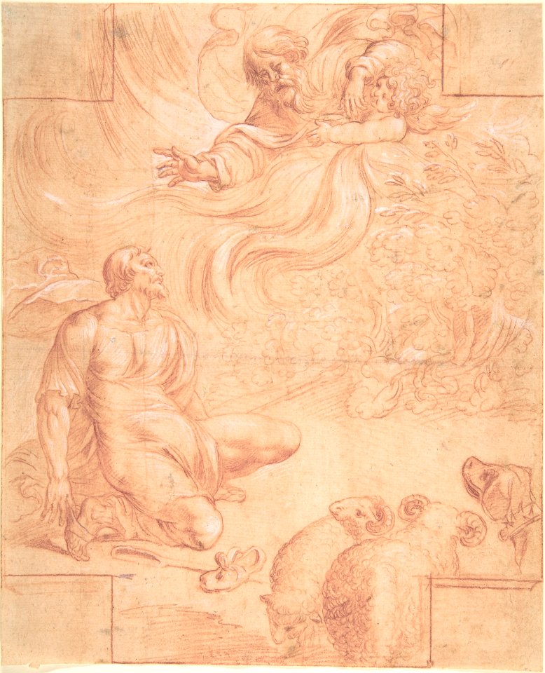 God Appearing to Moses MET DP805496