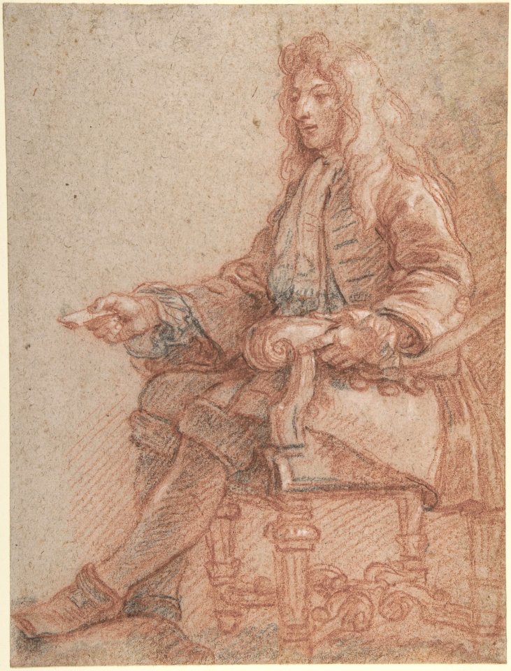 Gentleman Seated in an Armchair MET DP806876