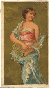 From the Girls and Children series (N65) promoting Richmond Gem Cigarettes for Allen & Ginter brand tobacco products MET DP839560