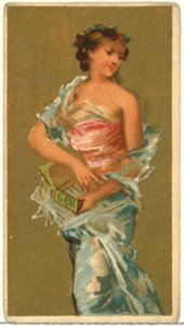 From the Girls and Children series (N65) promoting Richmond Gem Cigarettes for Allen & Ginter brand tobacco products MET DP839557