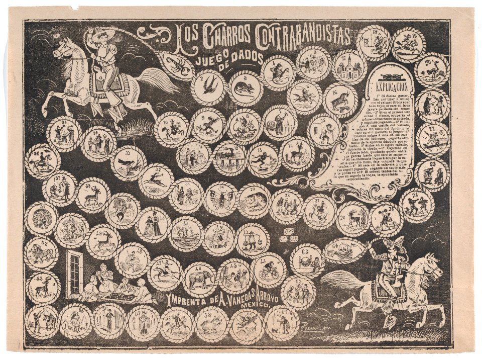 Game of the cowboy smugglers (Los charros contrabandistas) MET DP867953