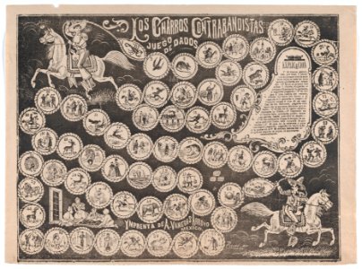 Game of the cowboy smugglers (Los charros contrabandistas) MET DP867953