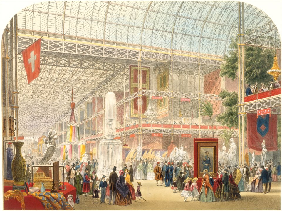 General View of the Interior (from Recollections of the Great Exhibition) MET DT10407