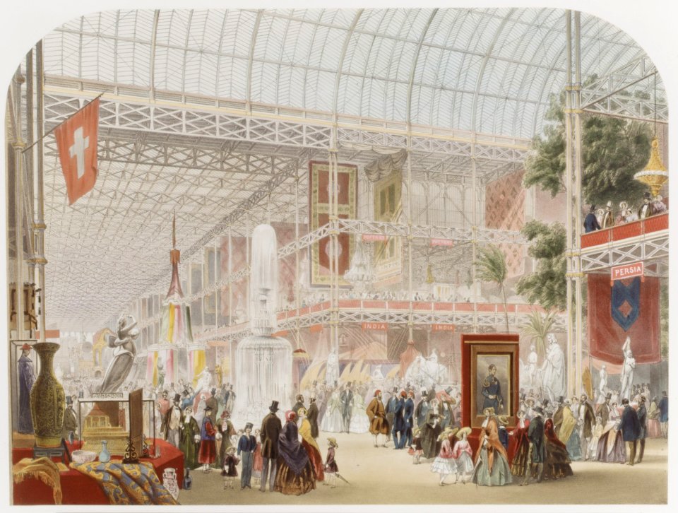 General View of the Interior (from Recollections of the Great Exhibition) MET DR276