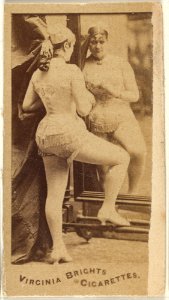 From the Actors and Actresses series (N45, Type 5) for Virginia Brights Cigarettes Met DP-17836-001
