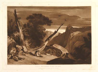 From Spenser's Fairy Queen (Liber Studiorum, part VII, plate 36) MET DP821403