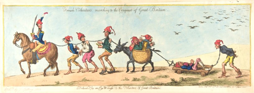 French Volunteers Marching to the Conquest of Great Britain MET DP808698