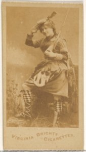 From the Actors and Actresses series (N45, Type 5) for Virginia Brights Cigarettes MET DP830632