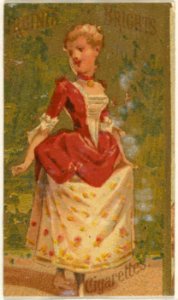 From the Girls and Children series (N64) promoting Virginia Brights Cigarettes for Allen & Ginter brand tobacco products MET DP839550