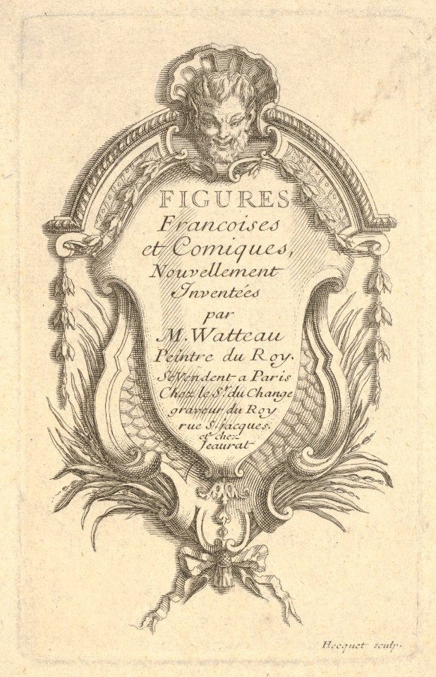 Frontispiece for 'Figures French and comic' (Figures francoises et comiques) MET DP834139