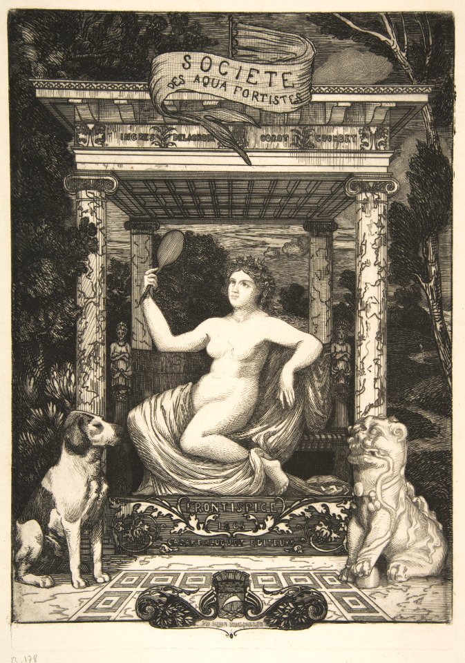 Frontispiece for an Album of the Société des Aquafortistes MET DP814029