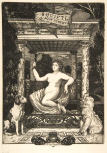 Frontispiece for an Album of the Société des Aquafortistes MET DP814029