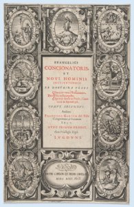 Frontispiece for Evangelicus Concionatoris, et Novi Hominis Institutionis MET DP874049