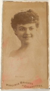 From the Actors and Actresses series (N45, Type 1) for Virginia Brights Cigarettes MET DP830366