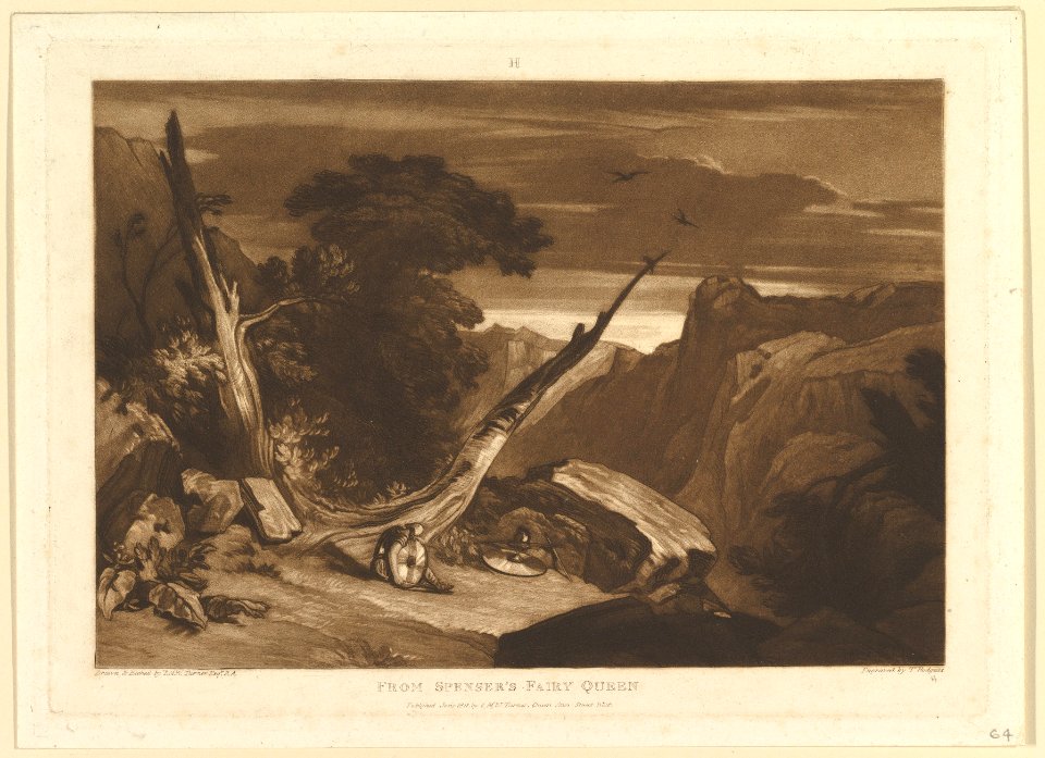 From Spenser's Fairy Queen (Liber Studiorum, part VII, plate 36) MET DP821502