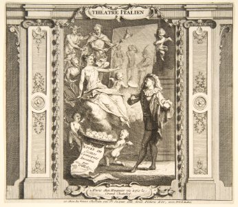 Frontispice to Theatre Italien MET DP815056
