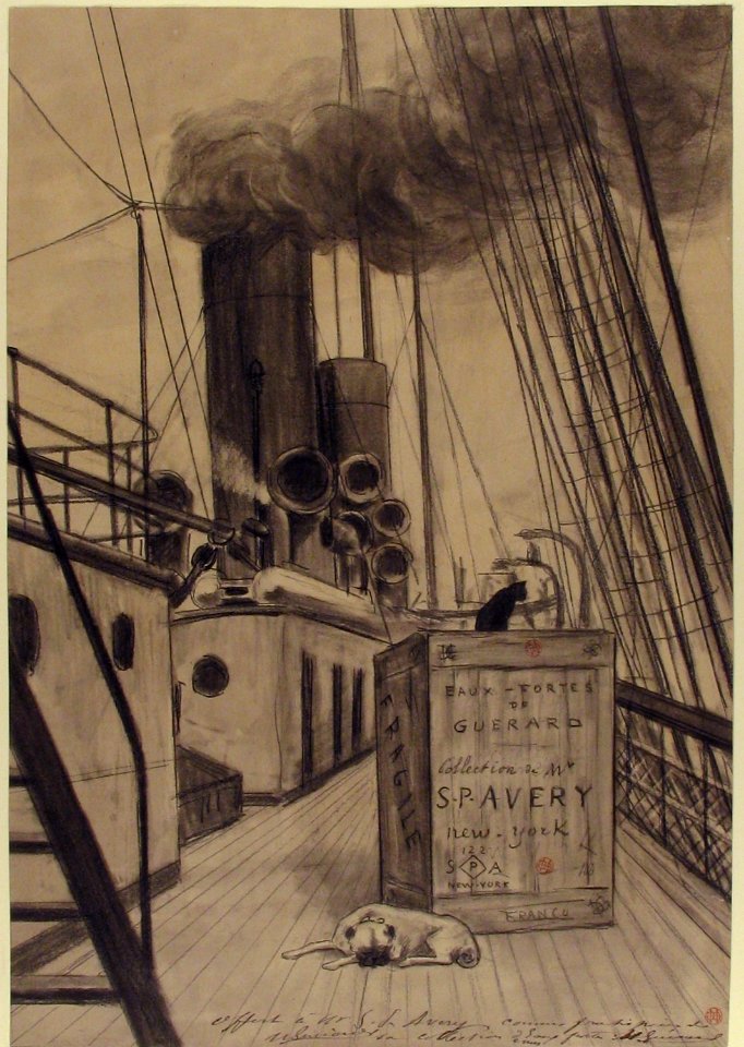 Frontispiece for "Eaux-fortes de Guérard, Collection de Mr. S. P. -Samuel Putnam- Avery, New York" MET 67.844.3