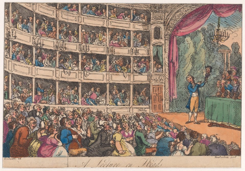 Frontispiece, from "A Lecture on Heads" by George Alexander Stevens MET DP881470