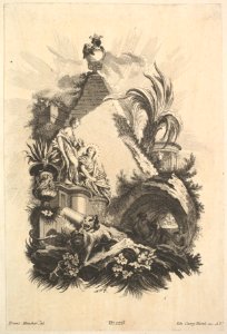 Frontispiece for Book of Cartouches MET DP825950