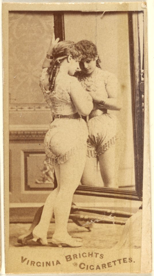 From the Actors and Actresses series (N45, Type 5) for Virginia Brights Cigarettes Met DP-17837-001