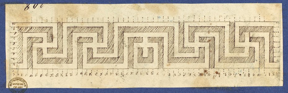 Fret, from Chippendale Drawings, Vol. II MET DP118256