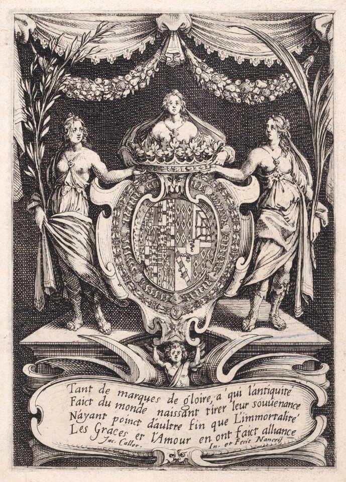 Frontispiece, from Le Combat a la Barrière in the Palace Met DP890517
