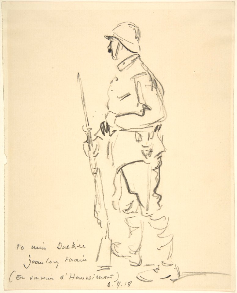 French Soldier MET DP806398