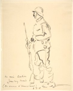 French Soldier MET DP806398