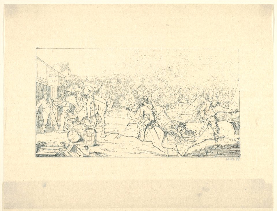 General Stuart's Raid to the White House (from Confederate War Etchings) MET DP831338