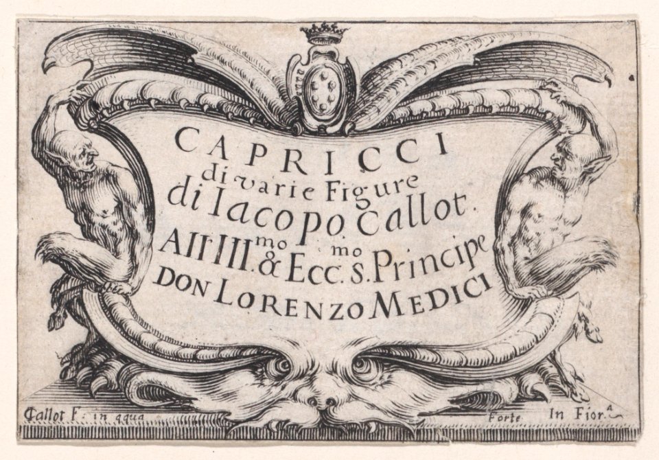 Frontispiece, from Les Caprices Series A, The Florence Set Met DP888279
