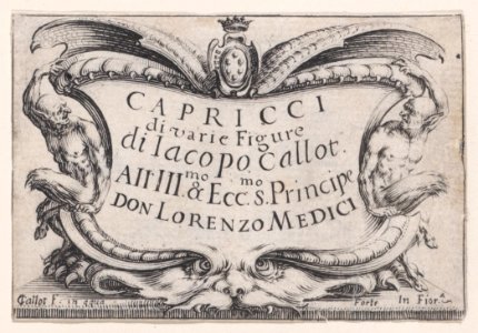 Frontispiece, from Les Caprices Series A, The Florence Set Met DP888279