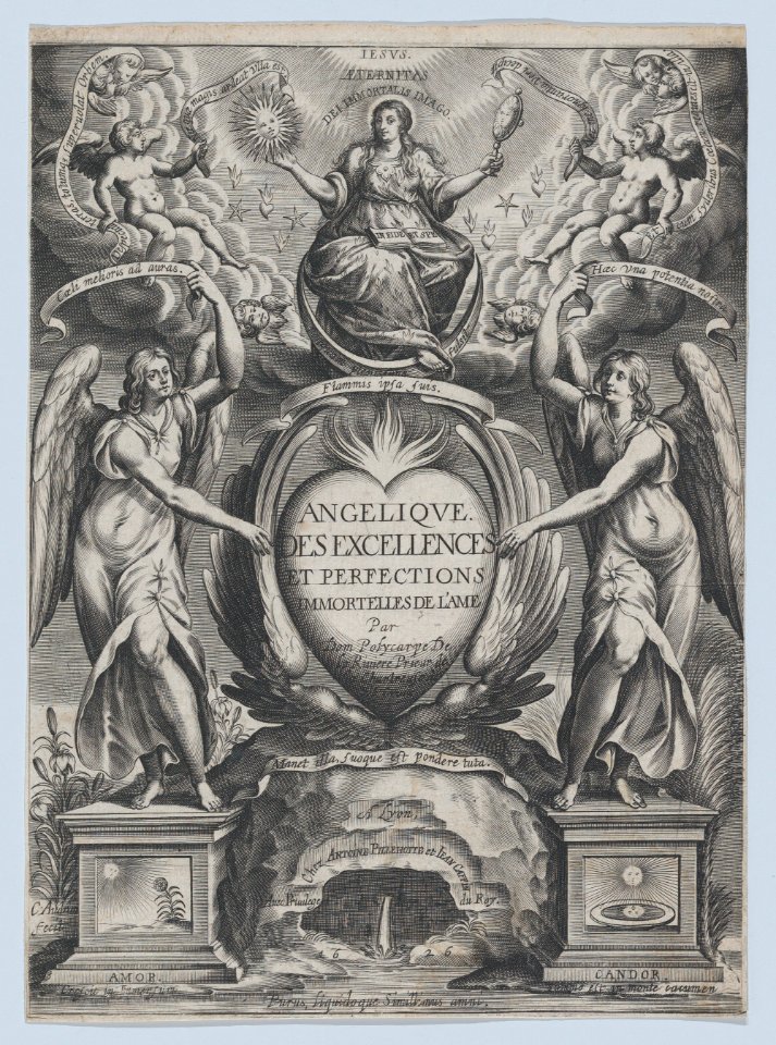 Frontispiece for 'Angélique des excellences de l'âme' MET DP874036