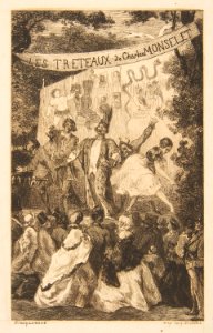 Frontispiece for Les Tréteaux by Charles Monselet -Paris, 1859- MET DP814143