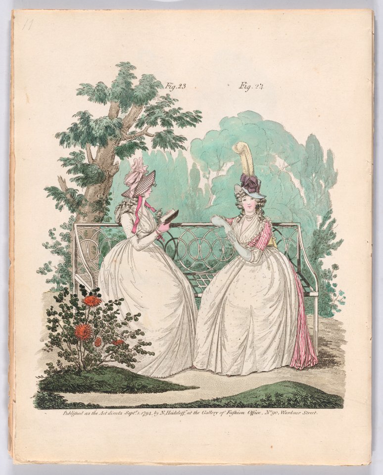 Gallery of Fashion, vol. I- April 1, 1794- March 1, 1795 Met DP889214