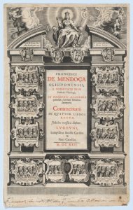 Frontispiece for Commentarij in Quator Libros Regum by F. de Monoça MET DP874048
