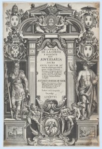 Frontispiece for 'Adversaria sacra' MET DP874044