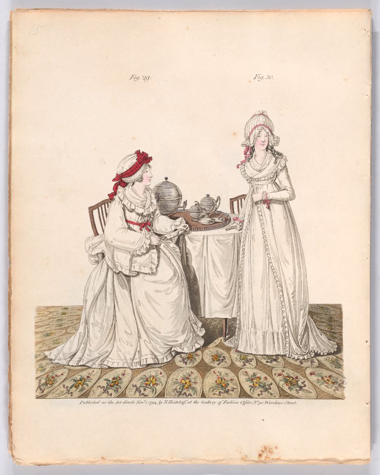 Gallery of Fashion, vol. I- April 1, 1794- March 1, 1795 Met DP889218