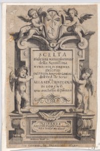 Frontispiece, from Scelta d'Alcuni Miracoli e Grazie della Santissima Nunziata di Firenze Met DP888163