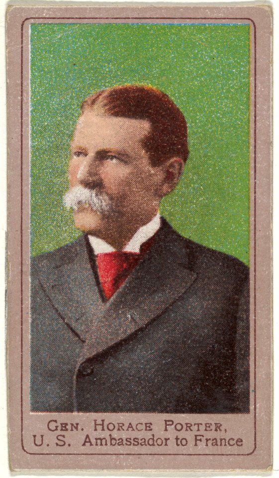 General Horace Porter, United States Ambassador to France, from the Heroes of the Spanish War series (T175) MET DP842577
