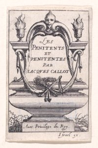 Frontispiece, from Les Pénitents et Pénitentes (The Penitents) Met DP891340