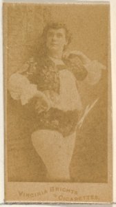 From the Actors and Actresses series (N45, Type 5) for Virginia Brights Cigarettes MET DP830661