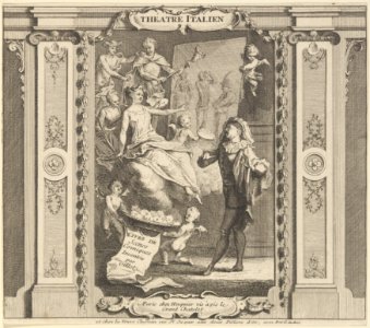 Frontispice to Theatre Italien MET DP209718
