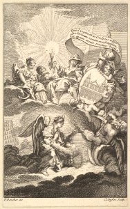 Frontispiece, from The Building of St. Sulpice by Alexis Piron MET DP826106