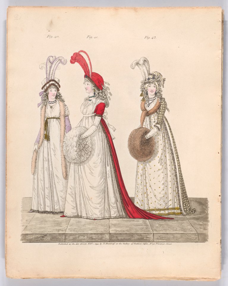 Gallery of Fashion, vol. I- April 1, 1794- March 1, 1795 Met DP889224