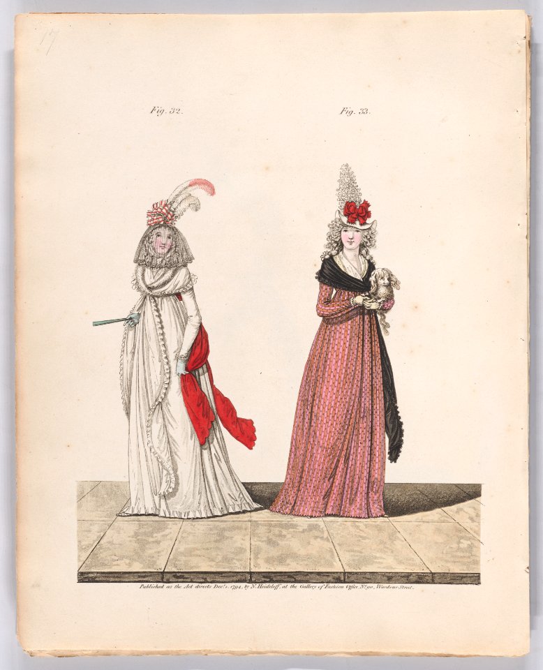 Gallery of Fashion, vol. I- April 1, 1794- March 1, 1795 Met DP889220