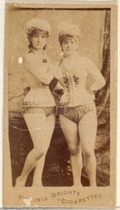 From the Actors and Actresses series (N45, Type 5) for Virginia Brights Cigarettes MET DP830667